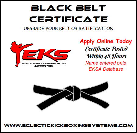 Black Belt Certification & Ratification